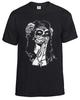 Mexican Skull Cotton T-Shirt Tattoo Skull Rock Metal Biker Goth Sugar Candy Top