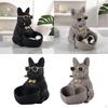 Figurine Key Holder Bowl for Tabletop Use 6.3x8.3x8.3inch Storage Solution