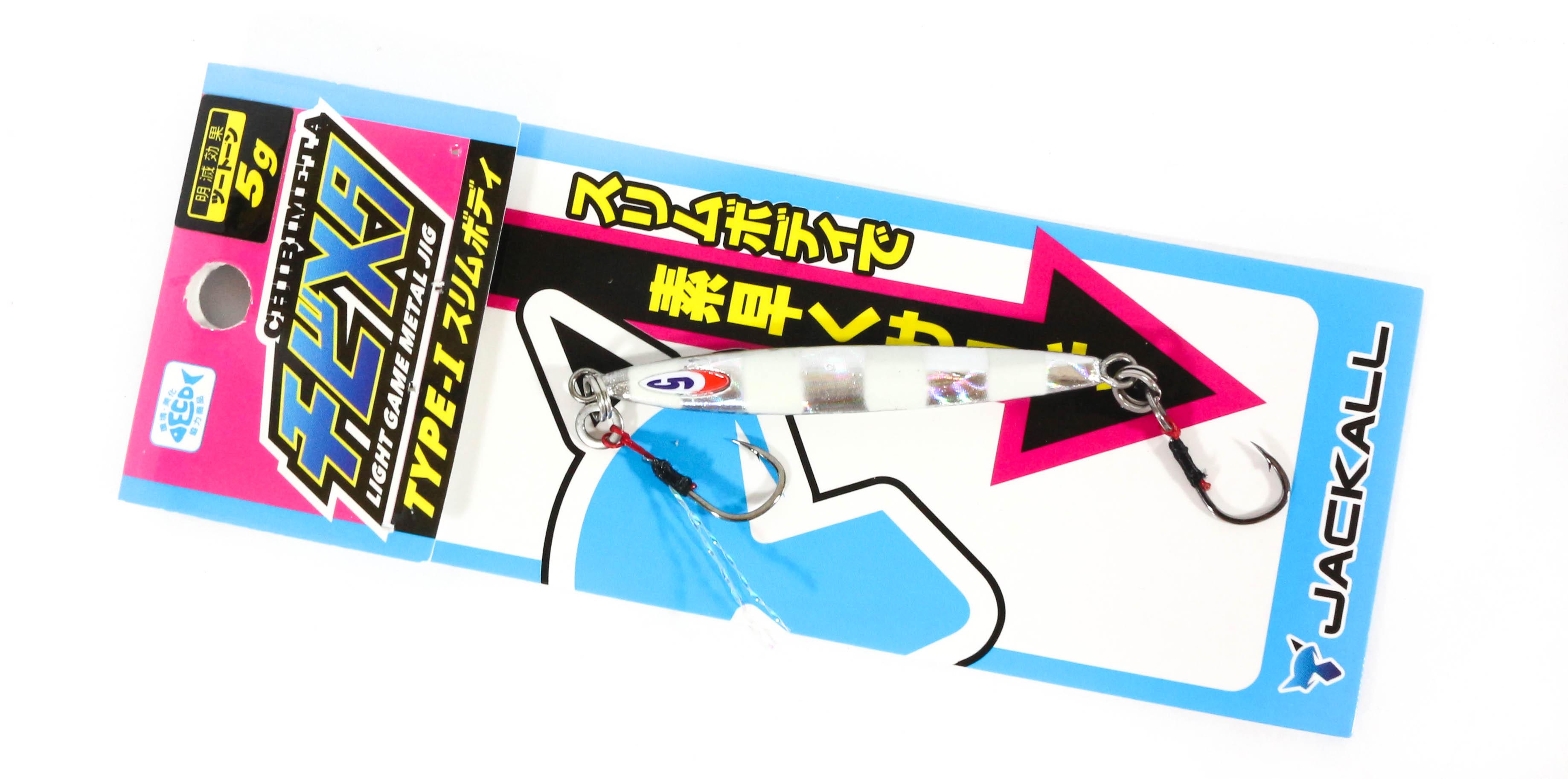 

Jackall Metal Jig Chibi Metal Type I 7 грамм Glow Stripe (7430)
