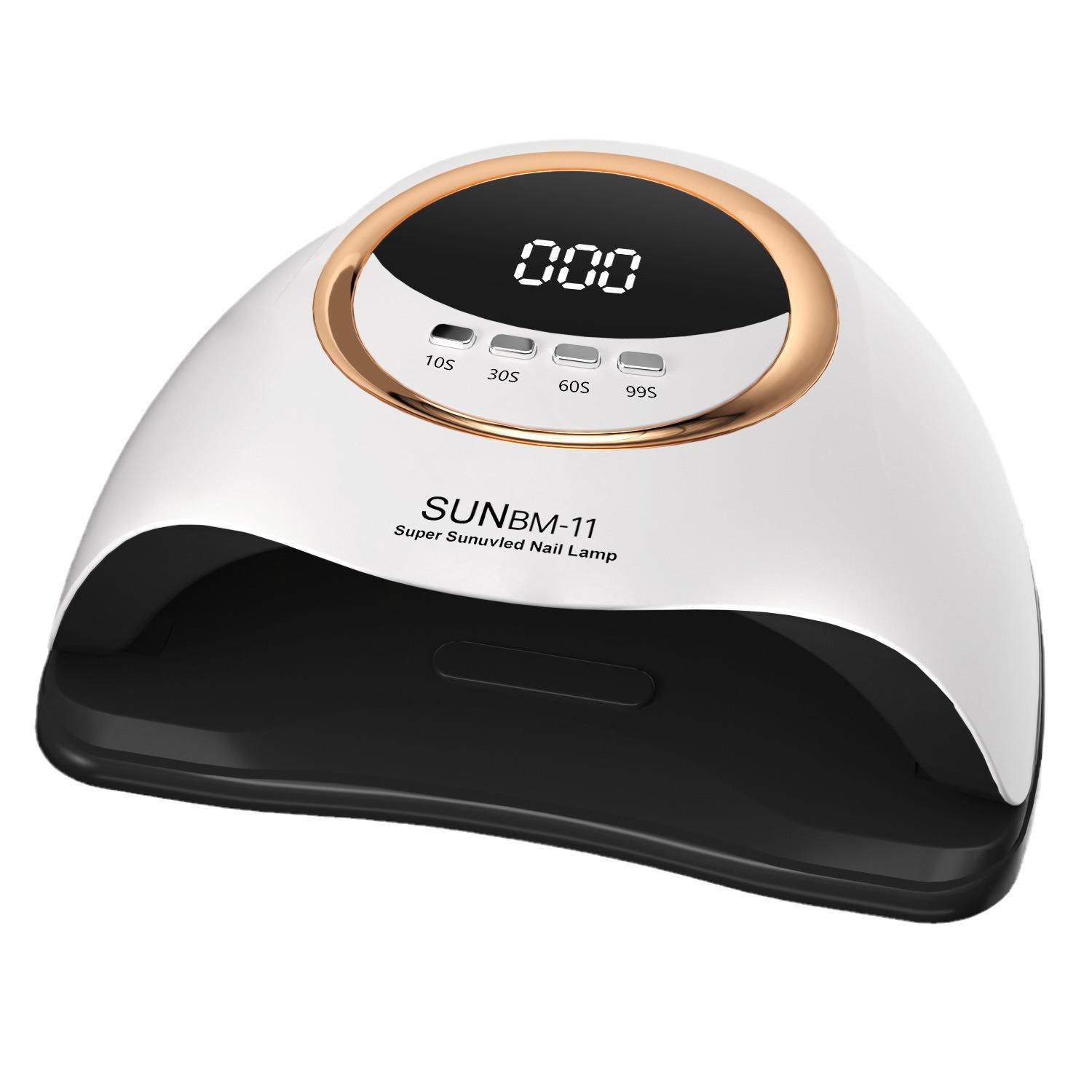 

High-Power Quick-Drying 66 LED Nail Gel Curing Lamp with Red Light