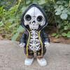 Skeleton Doll Resin Jewelry Character Statue Home Creative Cool Room Decor Panel Trendy Street Decoration Personalised Retro