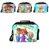 Cocomelon Insulated Lunch Box Bag With Large Capacity For Childrens Outdoor Adventures