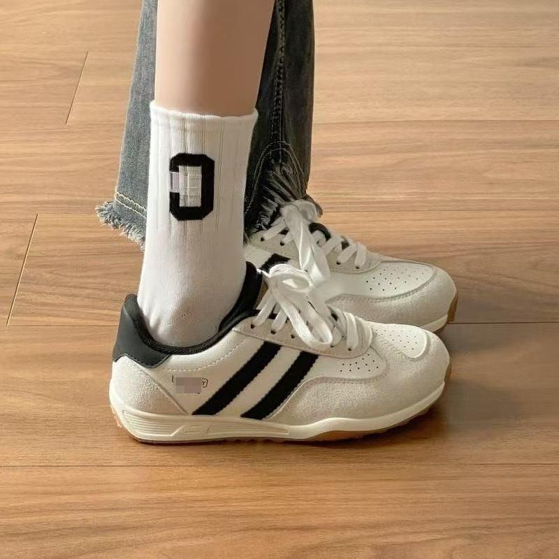 New niche platform female autumn student fashion lightweight casual versatile leather shoes