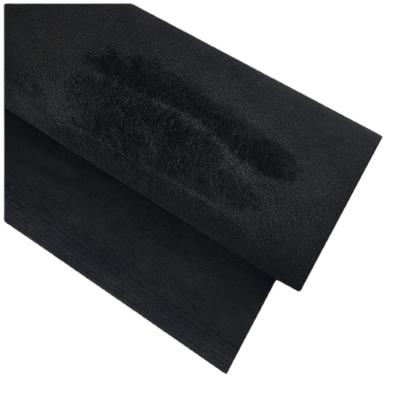 30cm/50cm*149cm Blu Nero Tessuto Scamosciato Autoadesivo Elastico Velluto Appiccicoso Tessuti per Rivestimenti per Scatole di Gioielli Interni Auto