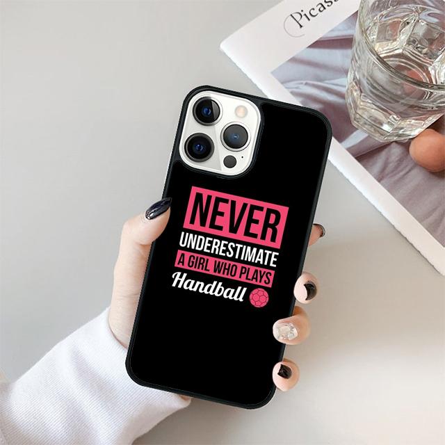 Handball Sport Phone Case Cover For iPhone 17 Air 15 16e 14 13 12 Pro Max 11 Pro Max Plus Coque Shell