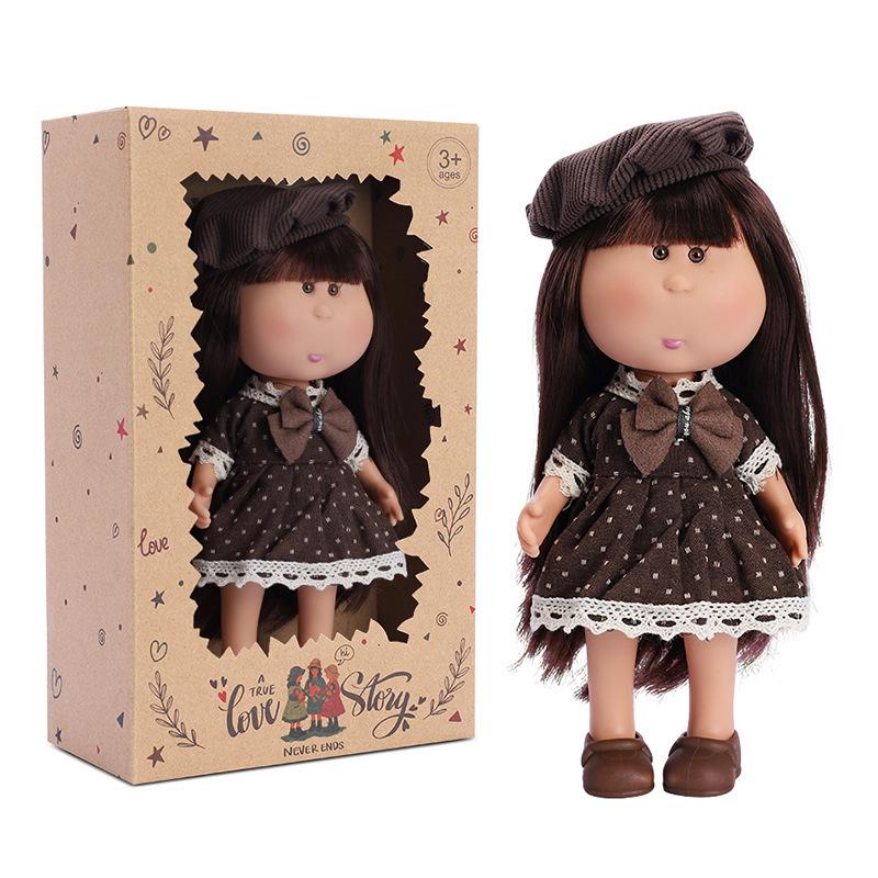24cm Princess Mia Potato Doll Gift Box Set: Dress-up Barbie Doll for Girls