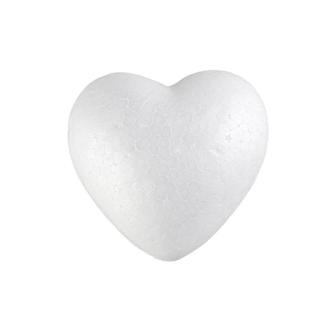 6/8.5/10/15cm Ball   Favors Wedding Decor Heart Foam Mould Styrofoam Party Decoration White Craft Balls