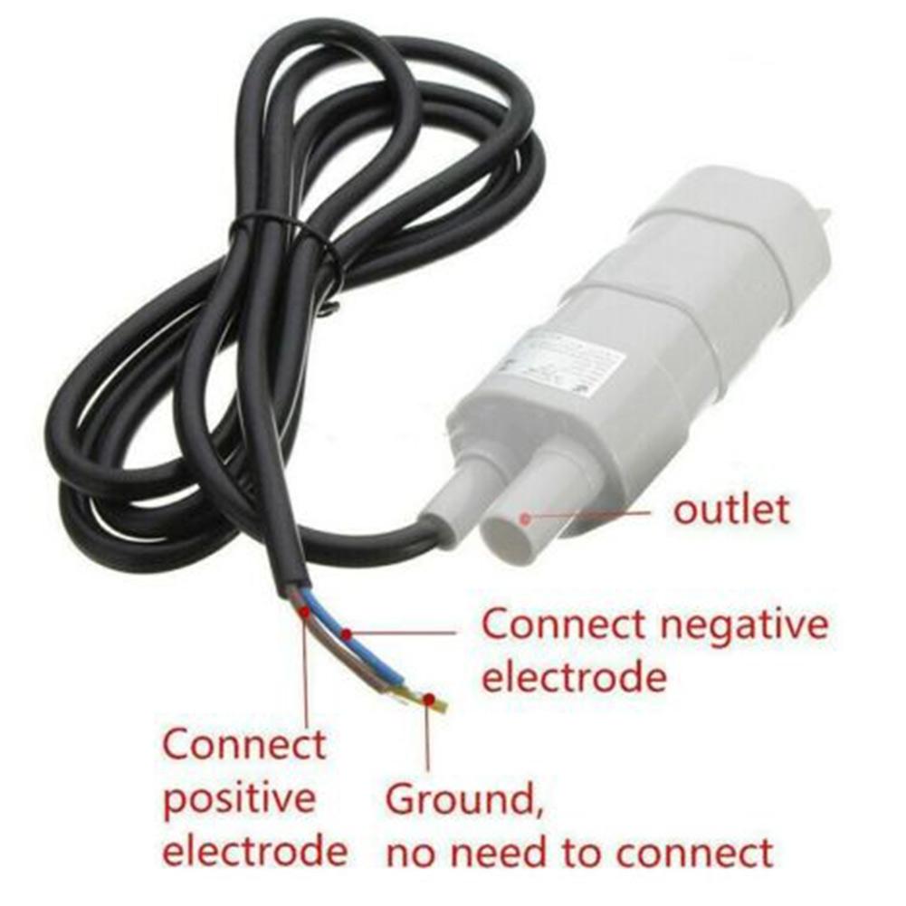 Pompa dell'acqua con motore sommerso Micro 12V JT - 500 DC 1.2A 5M 14L/Min 600L/H 6-15V