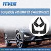 Für BMW X1 F48 2016- Schmutzfänger Kotflügel Schmutzfänger Schwarz Spritzschutz Schmutzfänger PP Radkotflügel Zubehör