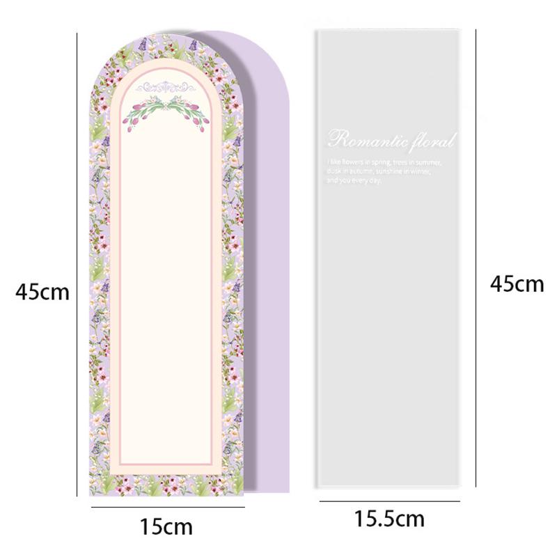 10Pcs Transparent Rose Packaging Bags Flower Bouquet Plastic Bag Bouquet Wrapping Paper Valentine'S Day Wedding Decor