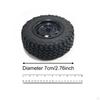 4Pcs 1/12 RC Car Wheel Tires Accessory High Performance Assembly Replace Upgrade Parts for MN82