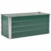 VidaXL Lit Surélevé Acier Galvanisé 100x40x45 cm Vert Jardinière Pot de Fleurs 44855