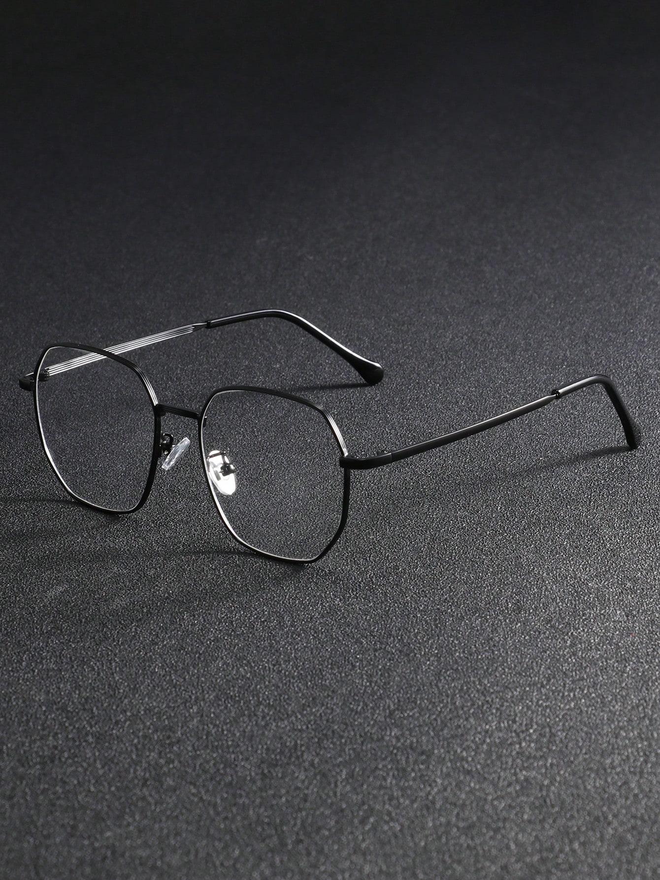 

Irregular Metal Anti-Blue Light Plano Glasses белый