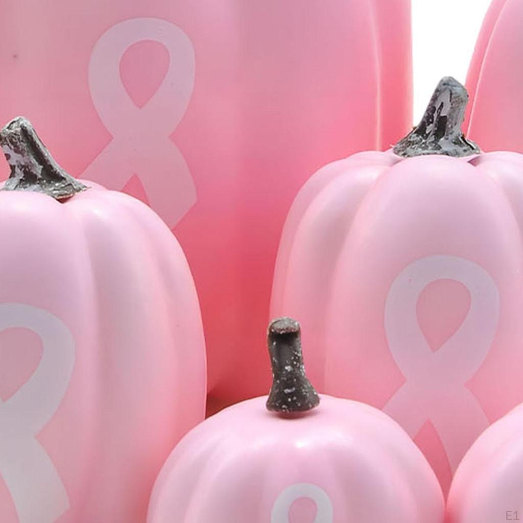 7 Artificial Fall Pumpkins for Decorating, DIY Craft, Faux Foam Fall, Decorating