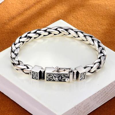 Men's Bracelet, Cuban Chain, Domineering Men's Jewelry, Birthday Gift, Trendy, Light Luxury, High-end Feel
