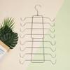 1pc-Clothes Hanger Multi-Layer Underwear Folding Hanger Sling Bra Storage Trouser Racks Do Not Leave Traces Of Multi-Funct