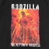 Fineplus Godzilla Short King Ghidorah Poster Japanese Cherry Blossom Character Merchandise T-Shirt, Sleeve, Print, Pattern, Design,