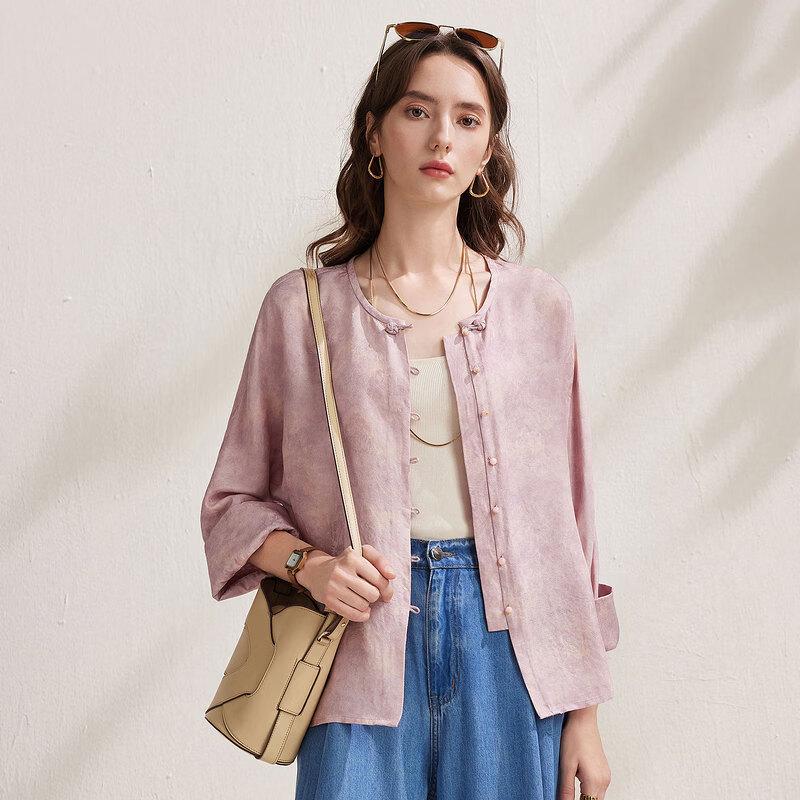 Zhaojun Women's Mulberry Silk Chinese Style Jacket