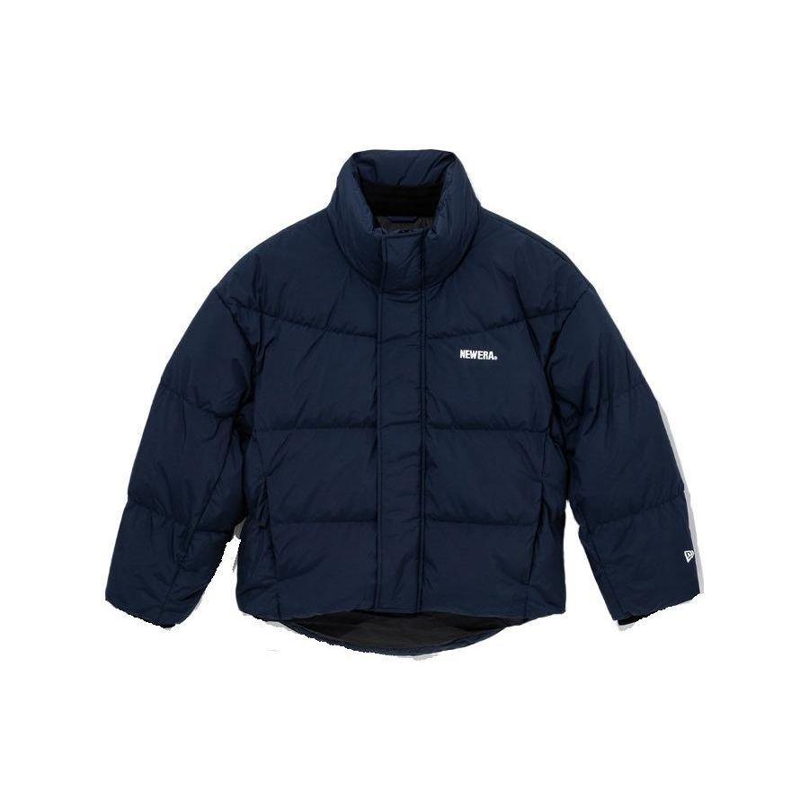 New Era Simple Solid Color Zipper Long Sleeve Down Jacket Men Outerwear 13944752