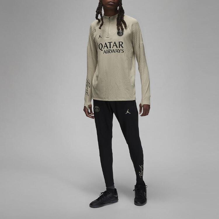 Jordan Paris Saint-Germain Strike Third Dri-Fit Printed Long Sleeve SoccerJersey