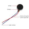 1.5-3.7V 10000rpm Electric Toothbrushes Phone Coin Flat Vibrating Vibration Motor