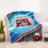 Bayern Munich Blanket Warmthful Decor Perfect for Office Chair Livingroom Seaside Four Seasons Universal Playful Design