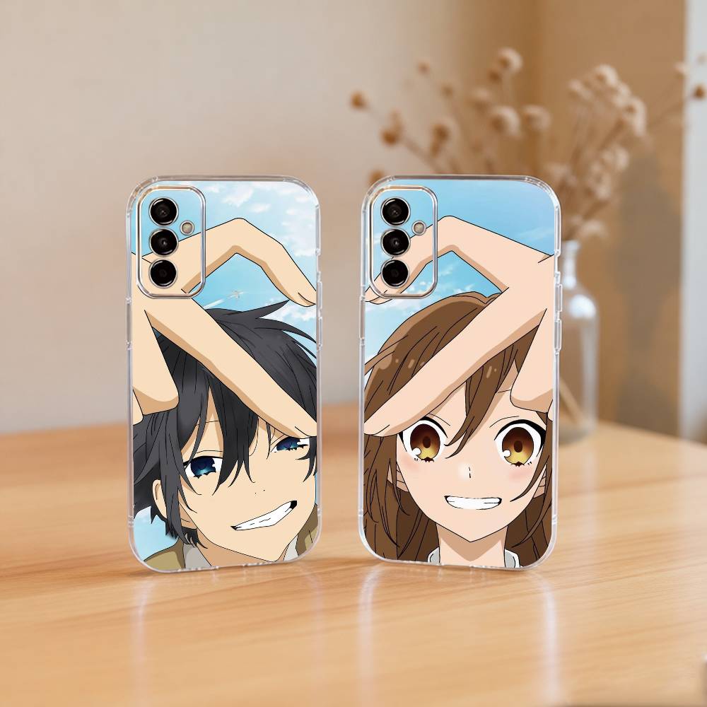 Horimiya Phone Case For SamsungA10,12,20,21S,30,31,40,50,51,52,70,71 Transparent Cover