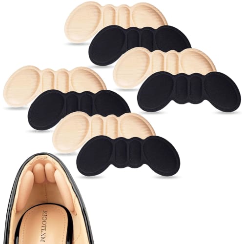 

SOYANGNEK Подушечки для пяток, Регулируемый размер, Предотвращают соскальзывание обуви, Уменьшают образование мозолей и боль, Защита пяток в форме бабочки, Предотвращает соскальзывание обуви