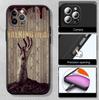 JO55 la serie the walking dead Custodia per Telefono per iPhone 7 8 11 12 13 14 15 16 16E XS Pro Max XR X SE Samsung S20 S21 S22 S23 S24 FE Ultra Plus Lite S21S A55