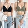 Seamless Wireless Japanese Triangle Cup Bra - Lightweight & Comfortable