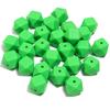 10pcs 19x14mm Hexagon Silicone Beads For Jewelry Making DIY Handmade Necklace Bracelets Phone Key Chain Decoration Accessories