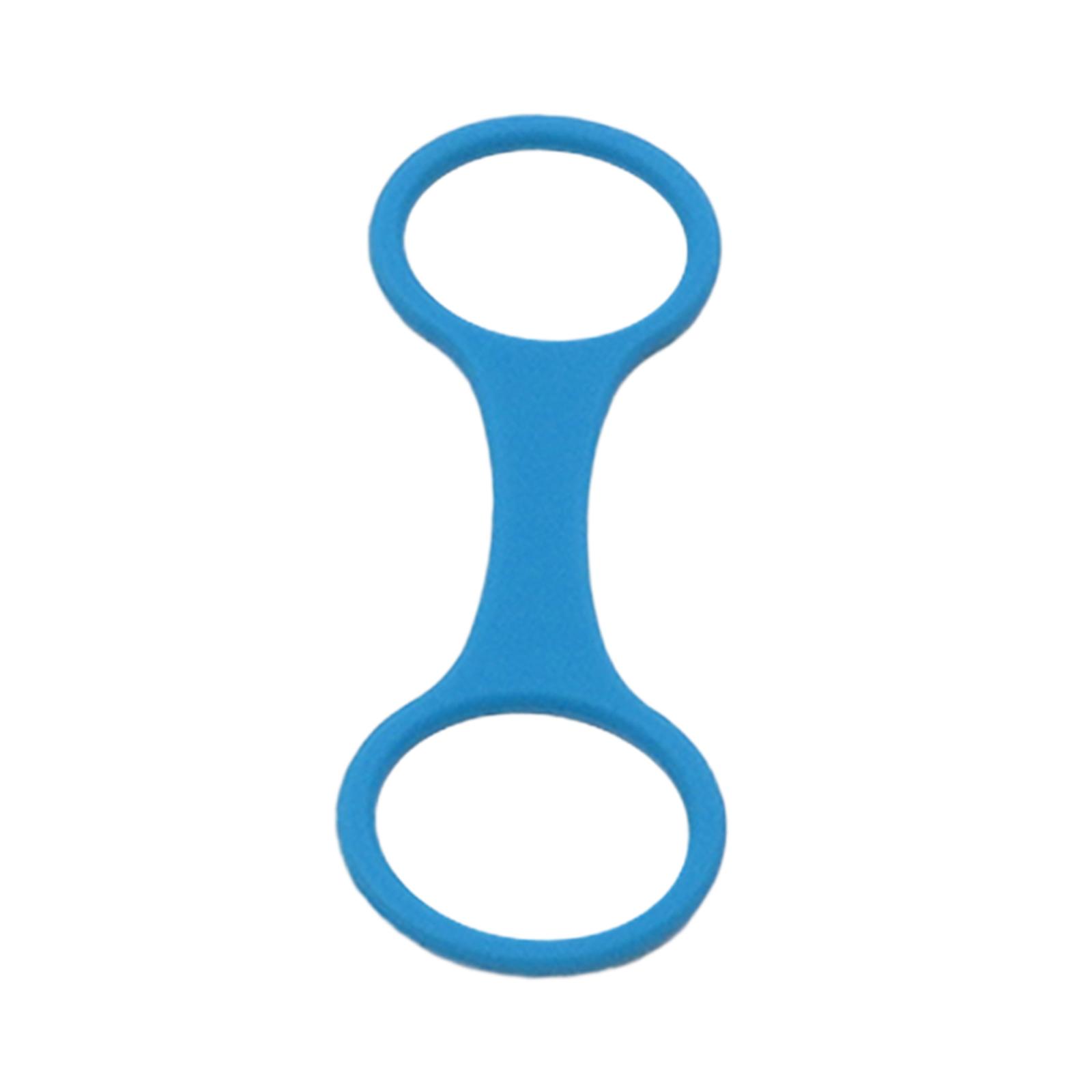 

Scuba Dive Snorkel Clip Attachment Loop Style Spare Part Universal Dive Snorkeling Silicone Retainer Dive Mask Strap Tube Holder синий