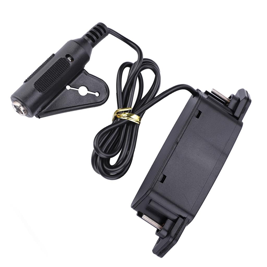 Magnetic Soundhole Pickup for Acoustic Guitar with End Pin Buckle