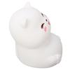 Silicone Night Lamp Cute Cat Tap Control   Color Rechargeable Soft Night Light for Bedroom