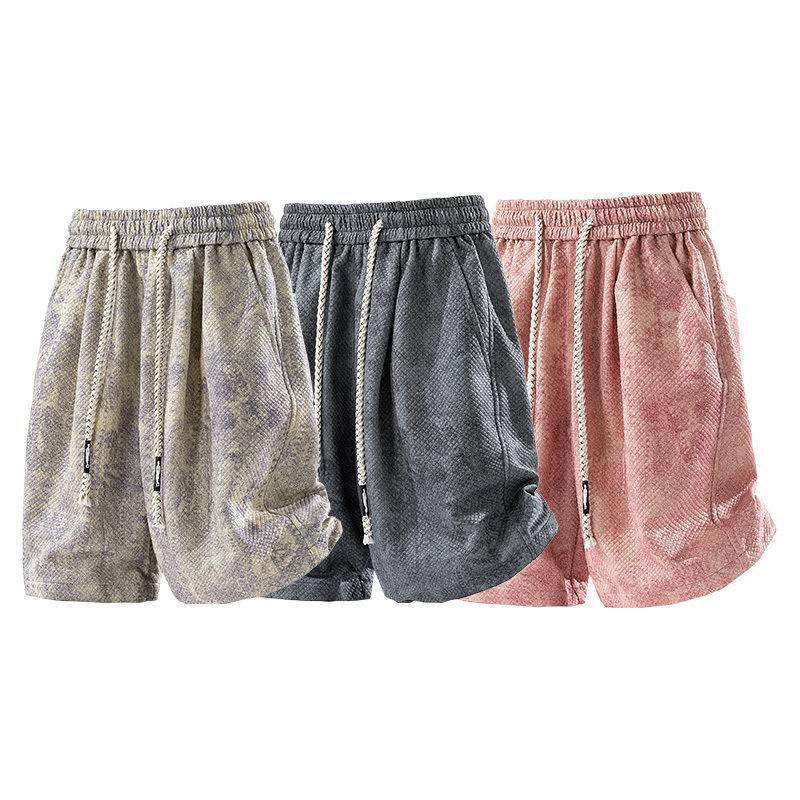 Summer Casual Shorts Men's Loose Sports Versatile Men's Five Quarter Pants
