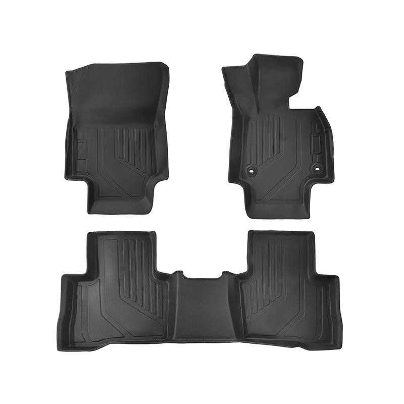 Toyota Harrier RHD TPE Floor & Trunk Mats (2020-2024) - Waterproof, Wear-Resistant Backrest Pad