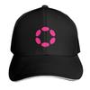 Polkadot DOT Crypto Altcoin Clean Pink Outline Logo Variant Baseball Cap Christmas Hat Hood Unisex Womens