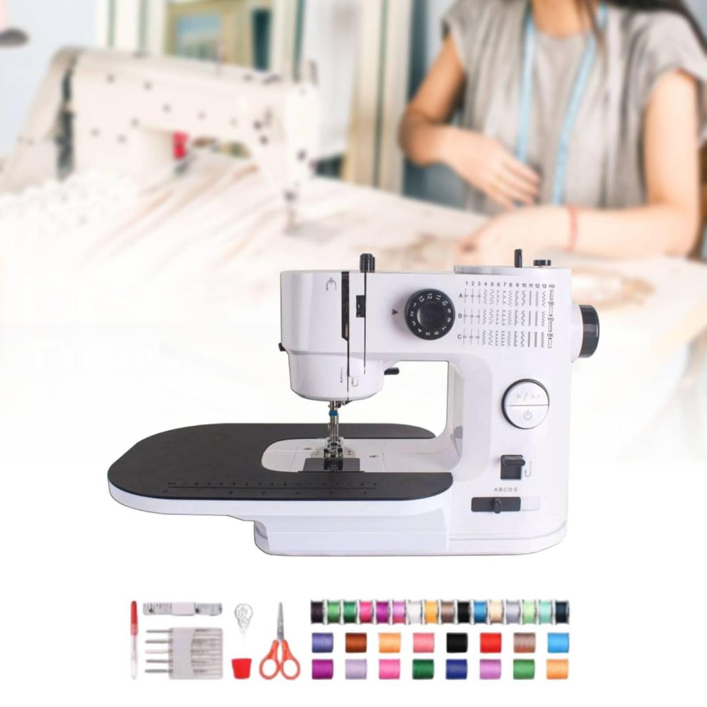 Electric Sewing Machine Double Pin for Beginners Travel Enthusiast