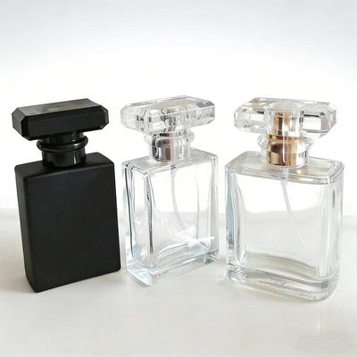 10 Piezas 30/50ml Botella de Perfume Dorada Plateada Botella Vacía Botella con Atomizador Botellas Portátiles dispensadoras de Perfume