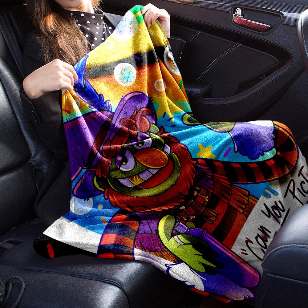 Muppets Blanket, High quality Comfortable for All Seasons, Home Decor, Warmth and Comfort