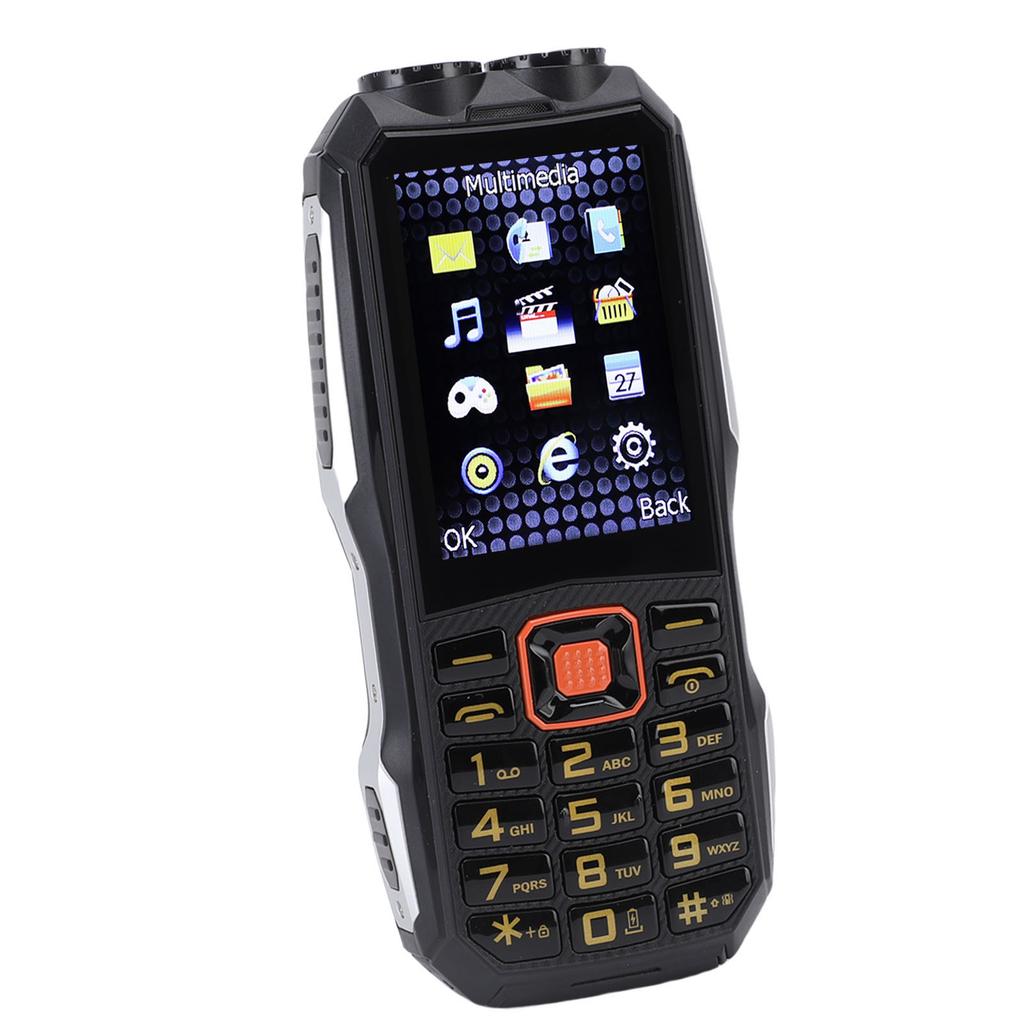 Unlocked Senior Cell Phone 2G GSM Big Buttons Mobile Phone with LED Flashlight 6800mAh Battery Loud Volume for Elderly