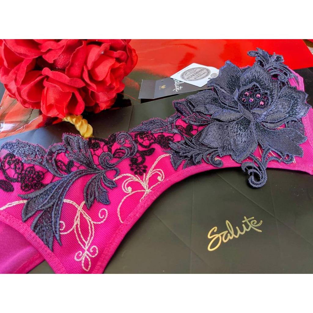 Used Limited pricerare Wacoal Wacoal salute Salute Store limited 78G 78 group Kabuki Garter belt VI M Super rare item
