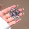 Sunward Growth Sunflower Brooch: Elegant Women's Corsage Pin for College Entrance Suits