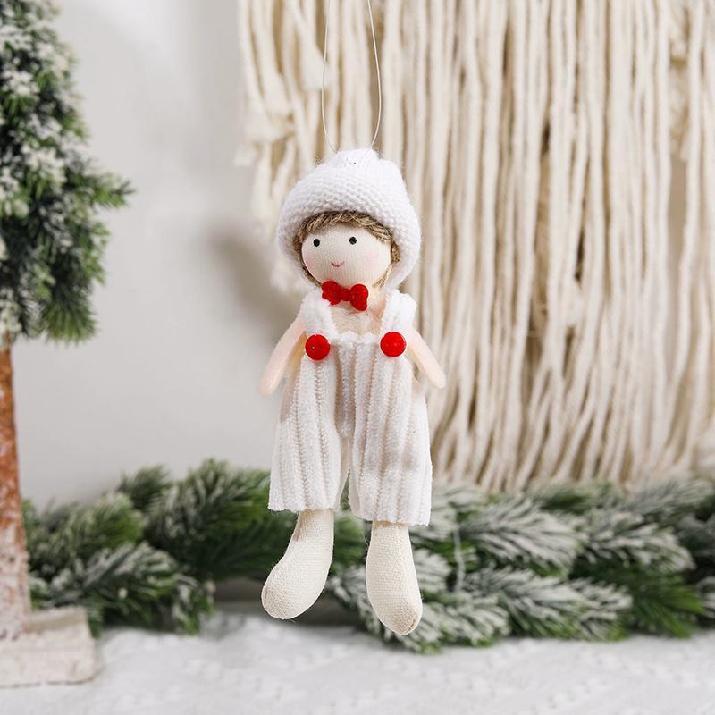 WTEMPO Christmas Pendants Cute Christmas Tree Ornaments Holiday Decor for Xmas New Year Party Home Decoration Decorative Hanging Pendents