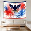 USA 250 Years of Freedom Tapestry 17762026 250th Anniversary Decor American Independence Day Backdrop July 4th Patriotic