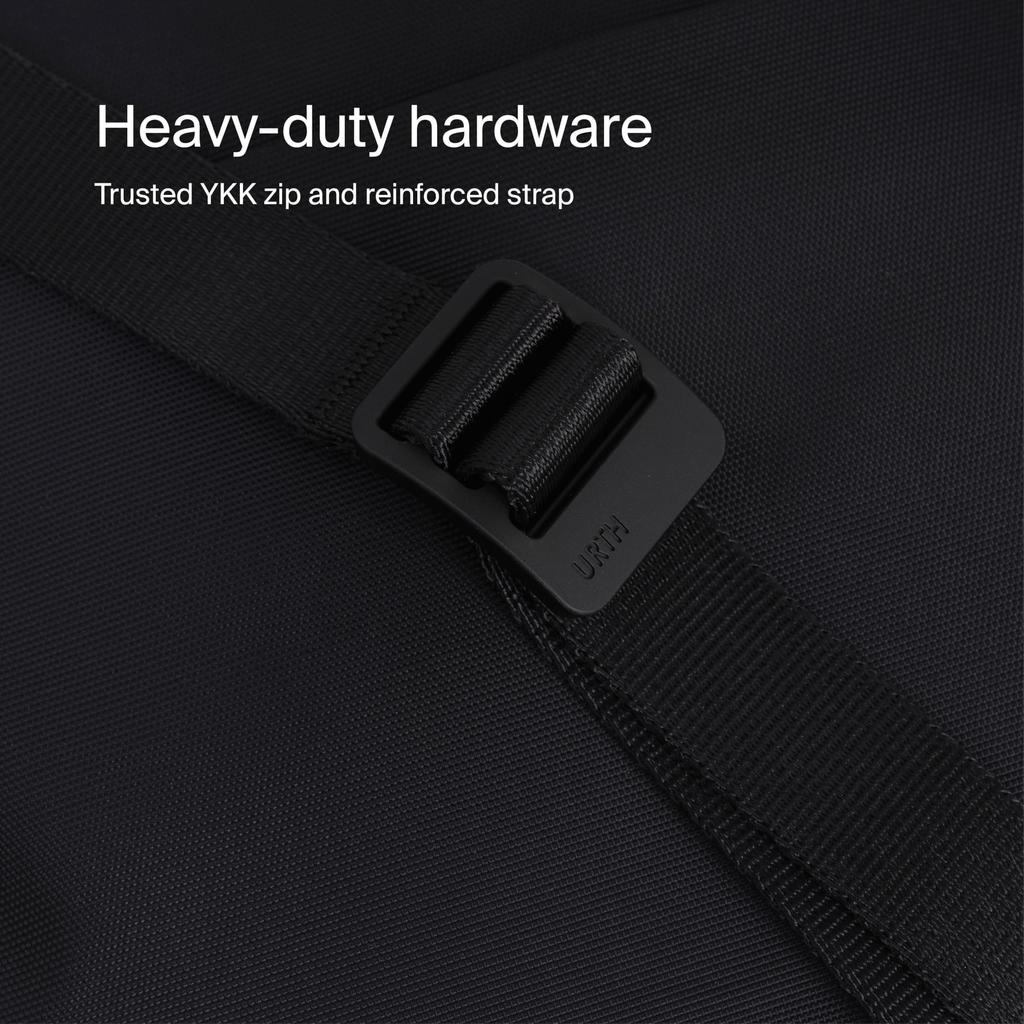 Urth Andesit Sling Kameratasche (Schwarz) 2L Kameratasche, Umhängetasche, Kompakte Tasche, Wasserdicht, Klein, Leicht, Inklusive Polster