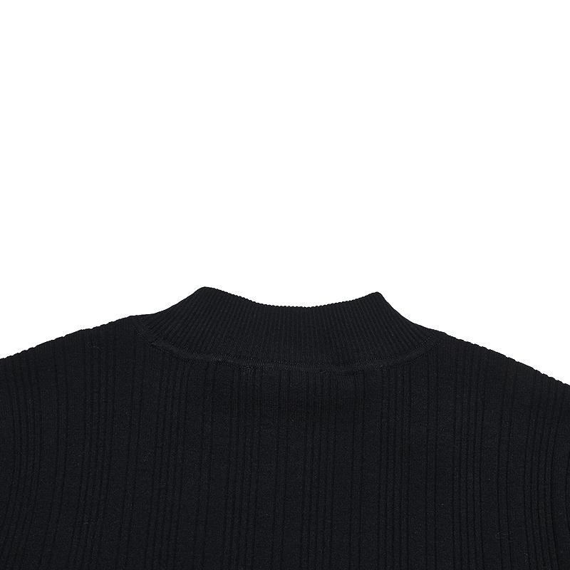 FILA Heritage Simple Classic Retro Elegant Comfortable Knit Pullover Women tops Legendary-Blue F11W548409FNV