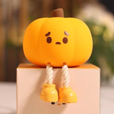 Lishin Pumpkin Silicone LED Pat Night Light