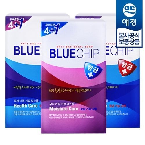 Blue Chip Facial Soap 100g x 5 x 3 (15 total)_684386 Healthcare Soap 100g x 15ea