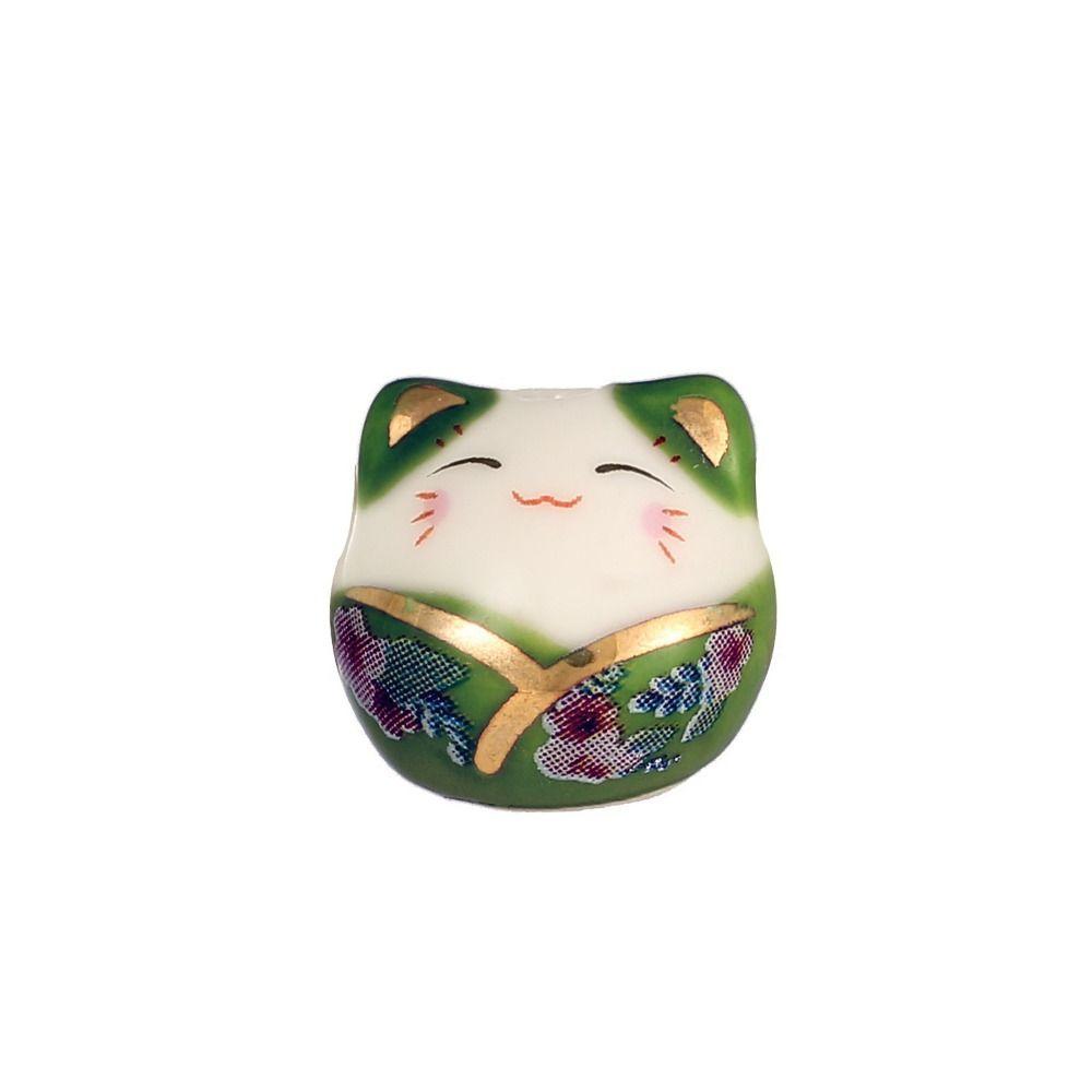 Kitty Maneki-neko Beads Cat DIY Jewelry Accessory Fashion Plutus Cat Beads  DIY Jewelry
